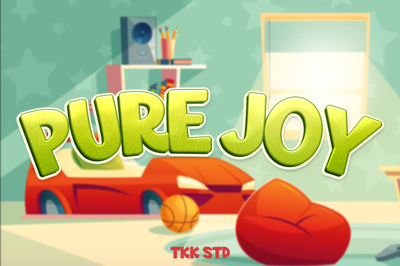 Pure Joy - Kids Font Free Download