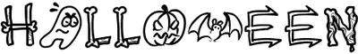 Pwhalloween Font