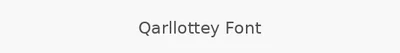 Qarllottey Font