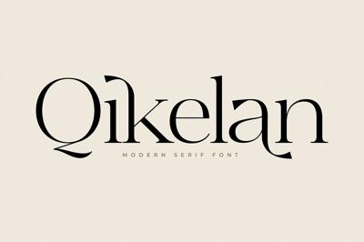 Qikelan Modern Serif Font Free Download