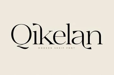 Qikelan Modern Serif Font
