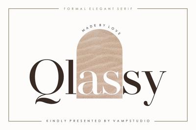 Qlassy Elegant Serif Font Free Download