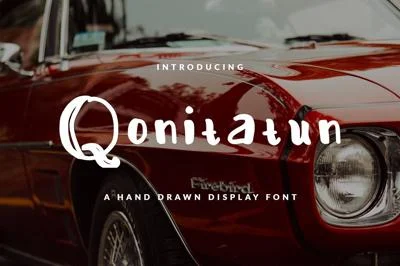 Qonitatun Font Display Feminine