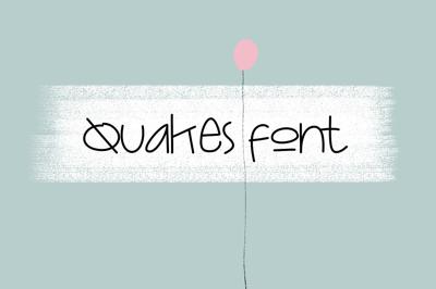 Quakes Font Free Download