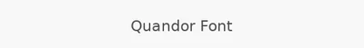 Quandor Font