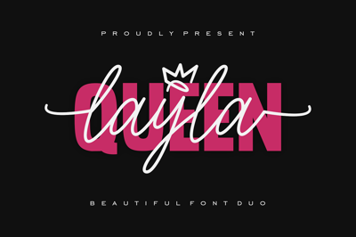 Queen Layla - Font Duo Free Download