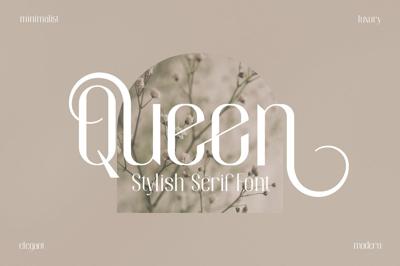 Queen Stylish and Modern Font Free Download