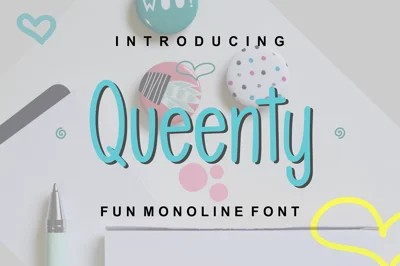 Queenty Font