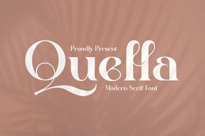 Quella Modern Serif Font Free Download