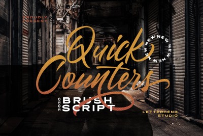 Quick Counters Font