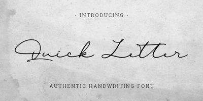 Quick Letter Free Download