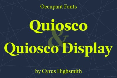 Quiosco Font