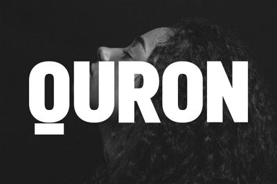 Quron Display typefaces + webfonts Free Download