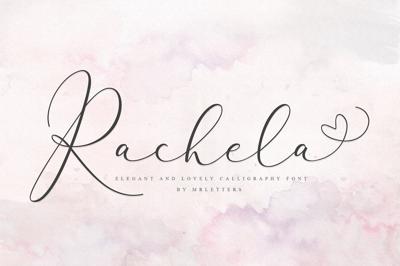 Rachela Lovely Calligraphy Free Download