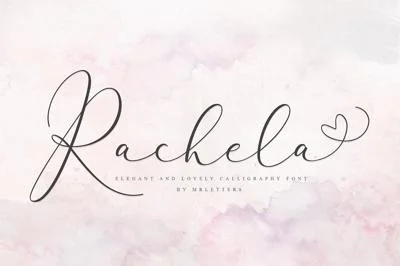 Rachela Lovely Calligraphy Font