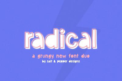 Radical Font Duo Free Download