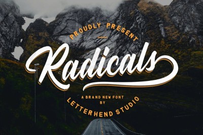 Radicals Font