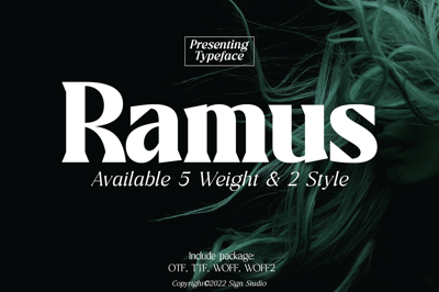 Ramus - Minimalist Classic Serif Free Download