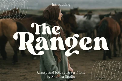 Rangen - Modern Retro Serif Font