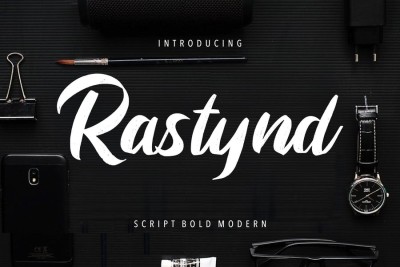 Rastynd Script Bold Modern Font