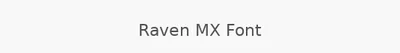 Raven MX Font