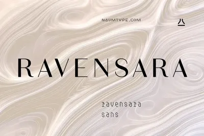 Ravensara Sans | 7 fonts Free Download