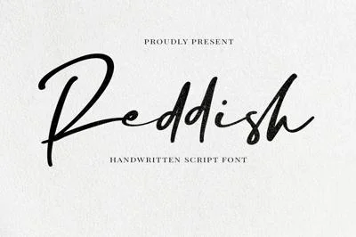 Reddish elegant Font