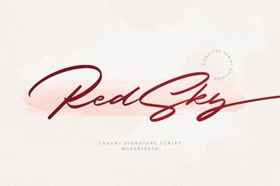 RedSky - Luxurious Signature Free Download