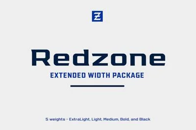 Redzone Display – Extended Font