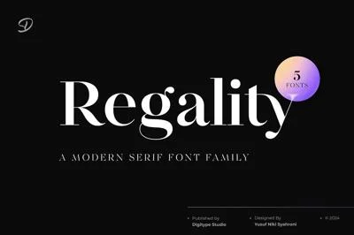 Regality - Classic and Elegant Serif Font