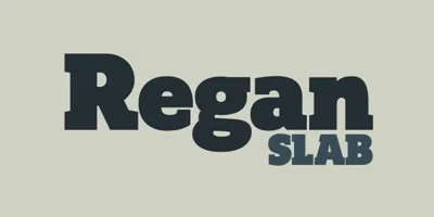 Regan Slab Font
