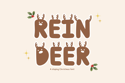 Reindeer font Free Download