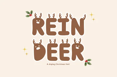 Reindeer font