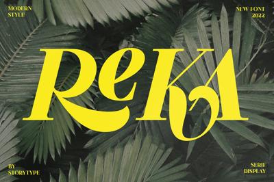 Reka Modern Display Font Free Download