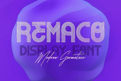 Remaco - Display Font