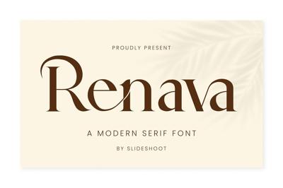 Renava Serif Font Free Download