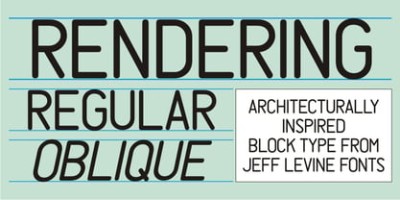 Rendering JNL Font