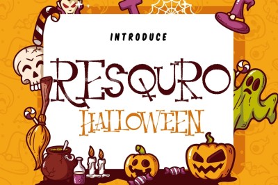 Resquro Halloween Font