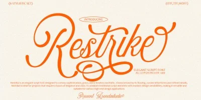 Restrike Font