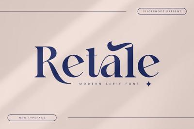 Retale Modern Serif Font Free Download