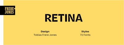 Retina Font