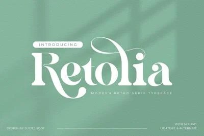 Retolia Retro Serif Font