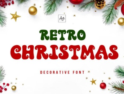 Retro Christmas Font