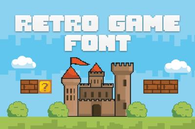 Retro Game Font Free Download