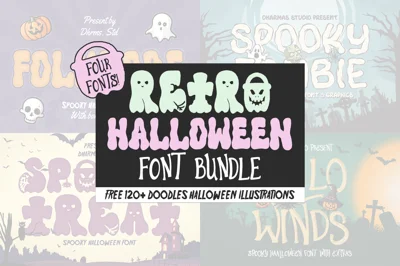 Retro Halloween Bundle