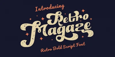 Retro Magaze Font