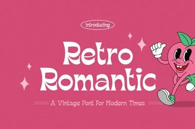 Retro Romantic Font