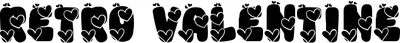 Retro Valentine Font