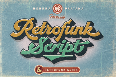 Retrofunk - Script & Serif Font