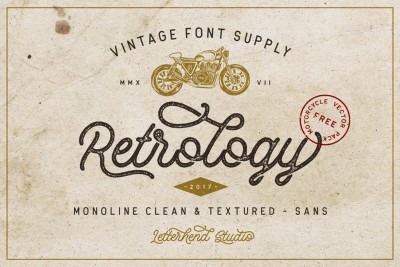 Retrology Font